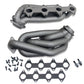 Fits 2005-2010 Mustang GT 1-5/8 Shorty Tuned Length Headers-Titanium-1612