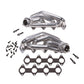 Fits 2005-2010 Mustang GT 1-5/8 Shorty Tuned Length Headers-Silver-16120