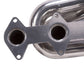 Fits 2005-2010 Mustang GT 1-5/8 Shorty Tuned Length Headers-Silver-16120