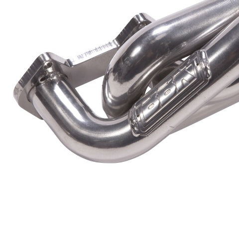 Fits 2005-2010 Mustang GT 1-5/8 Shorty Tuned Length Headers-Silver-16120