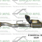 1999-2003 Toyota Solara Catalytic Converter 16129