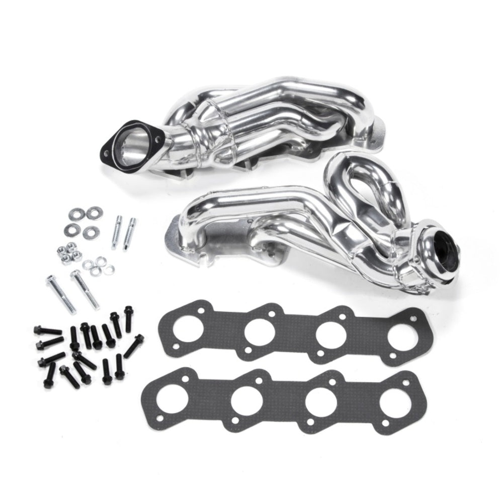 Fits 1996-2004 Mustang GT 1-5/8 Shorty Tuned Length Exhaust Headers-Silver-16150 - Car Part People