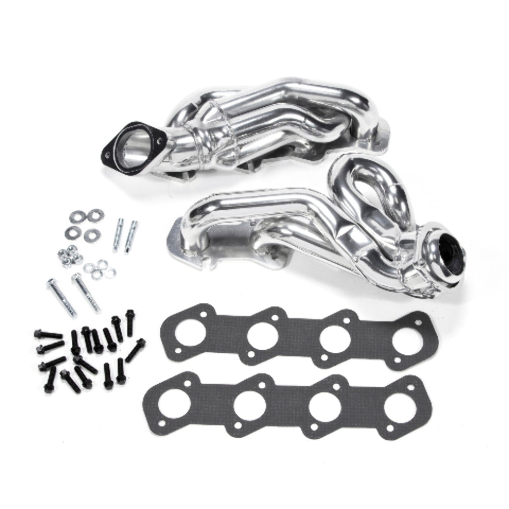 Fits 1996-2004 Mustang GT 1-5/8 Shorty Tuned Length Exhaust Headers-Silver-16150 - Car Part People