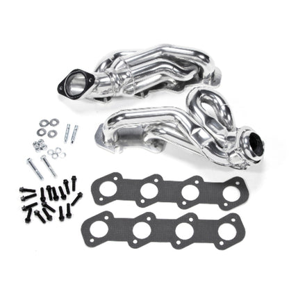 Fits 1996-2004 Mustang GT 1-5/8 Shorty Tuned Length Exhaust Headers-Silver-16150 - Car Part People
