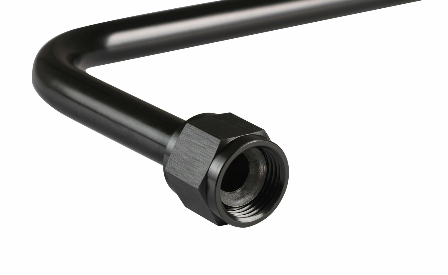 NOS 90 Degree Nitrous Bottle Blowdown Tube - Black - 16161NOS