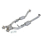Fits 1996-1998 Mustang Cobra 4.6L 4V 2.5 Full X Pipe w/High Flow Catalytic-1618 - Car Part People