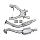 Fits 1996-1998 Mustang Cobra 4.6L 4V 2.5 Full X Pipe w/High Flow Catalytic-1618 - Car Part People
