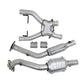 Fits 1996-1998 Mustang Cobra 4.6L 4V 2.5 Full X Pipe w/High Flow Catalytic-1618