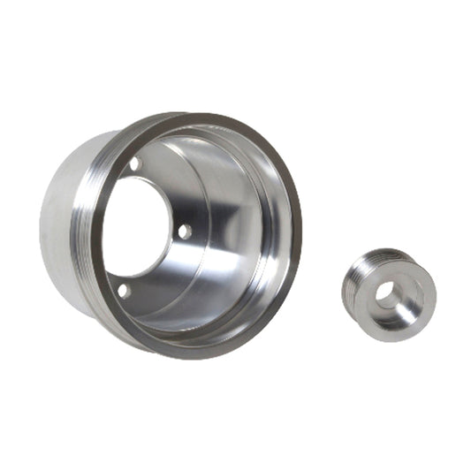Fits 1994-1998 Mustang 3.8L V6 Underdrive Pulley Kit (Billet Aluminum)-1619 - Car Part People