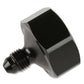 NOS Black T7075 aluminum 4AN-660 Bottle Nut Adapter - 16221NOS