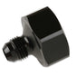 NOS Black T7075 aluminum 6AN-660 Bottle Nut Adapter - 16226NOS