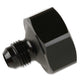 NOS Black T7075 aluminum 6AN-660 Bottle Nut Adapter - 16226NOS