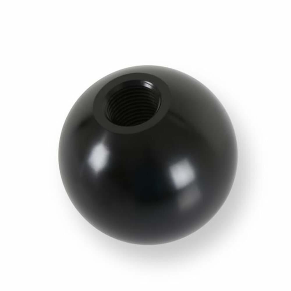 Fits Shifters W/M16X1.5 Billet Shift Knob-No Shift Pattern Gloss Black-163001HST