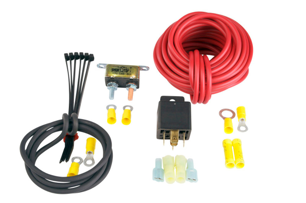Aeromotive 16301 30 AMP Fuel Pump Wiring Kit - Fuel Pump Car Part People