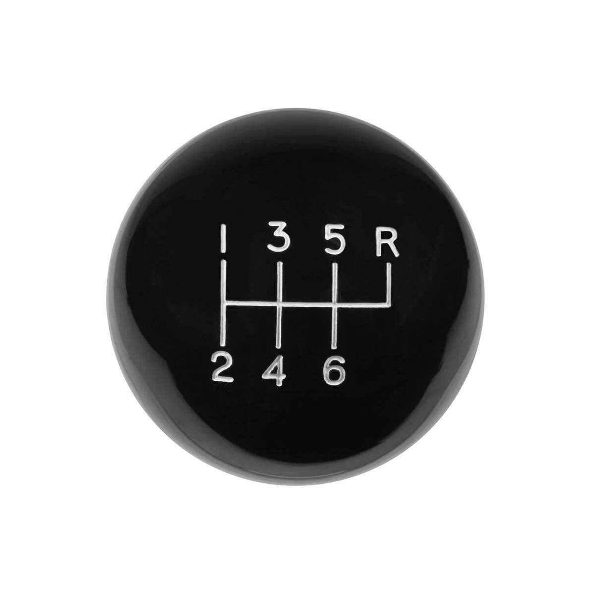 Hurst Shift Knob - Black 6 Speed 9/16-18 Threads - 1630156
