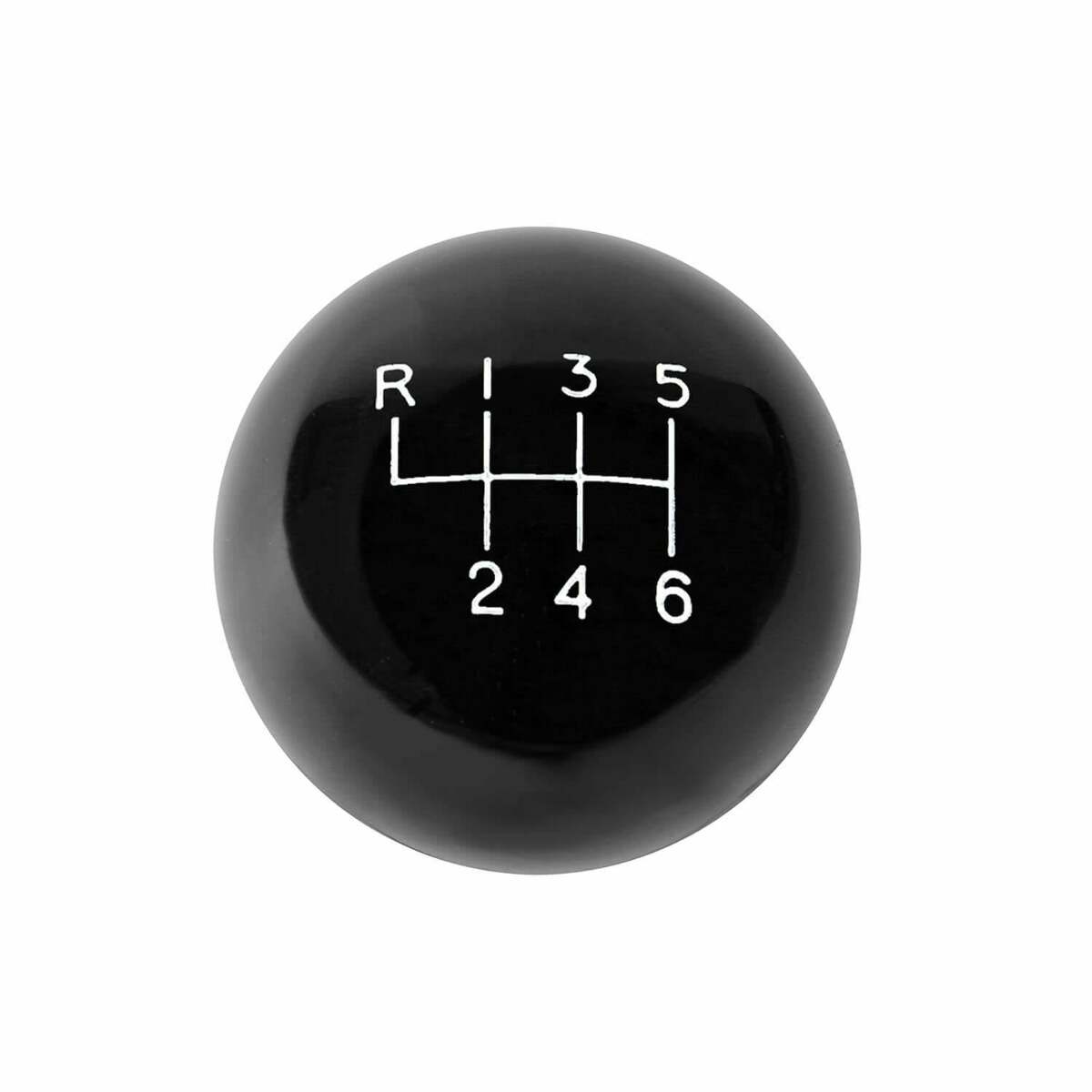 Hurst Shift Knob - Black 6-speed M12 x 1.25 Threads - 1631225