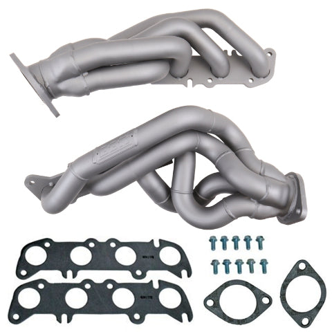 Fits 2011-2014 Mustang GT 1-3/4 Tuned Length Exhaust Headers-Titanium-1632