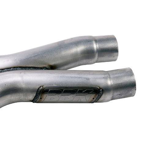 Fits 2005-2010 Mustang GT 2-3/4 Short Mid X Pipe w/High Flow Catalytic-1637