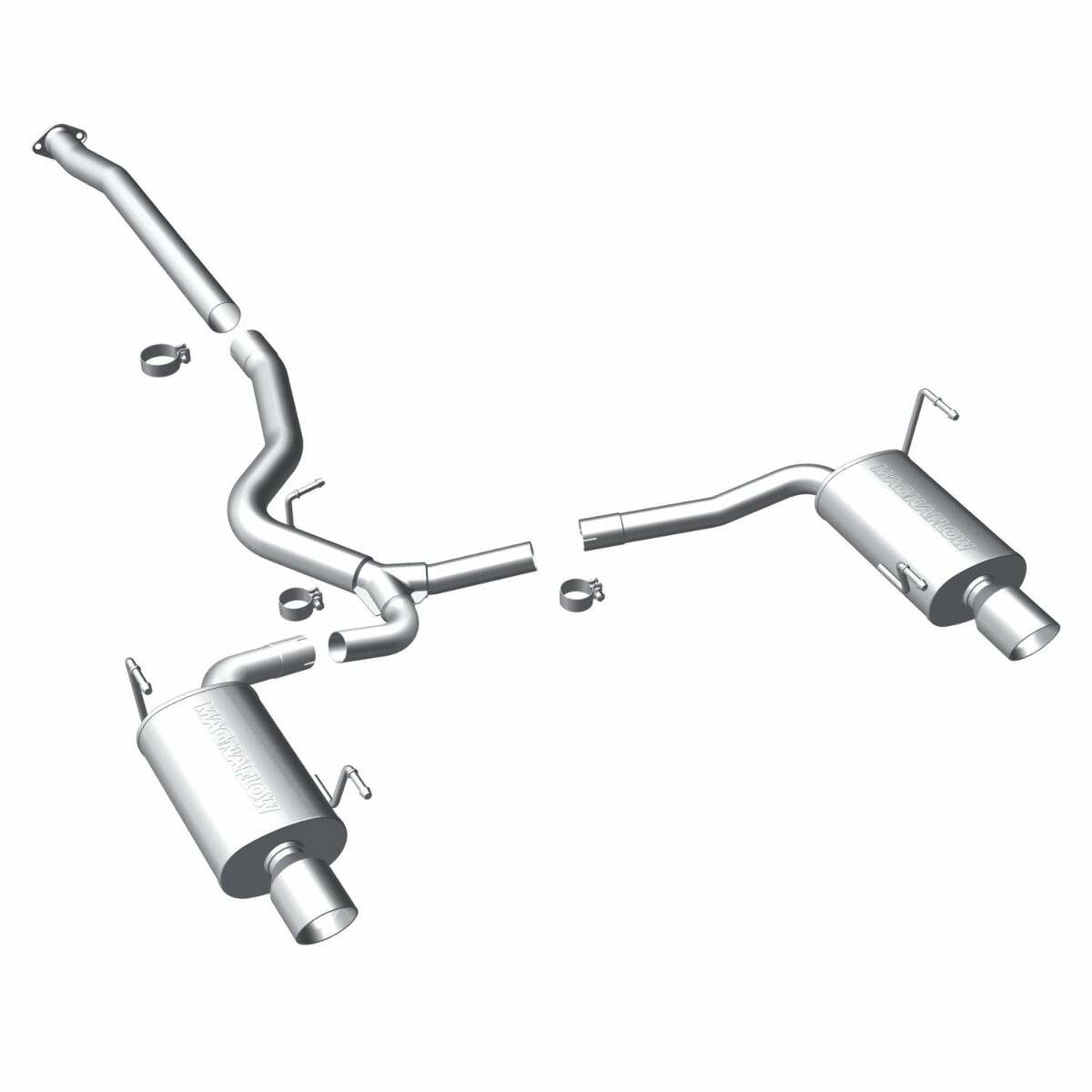 2010-2012 Subaru Legacy System Street Cat-Back 16377 Magnaflow - Cat Back Exhaust Car Part People