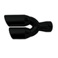 3" IDX3.5"X13.5" -Dual Double Wall Slant Cut S/S Black Exhaust Tip 1637BK