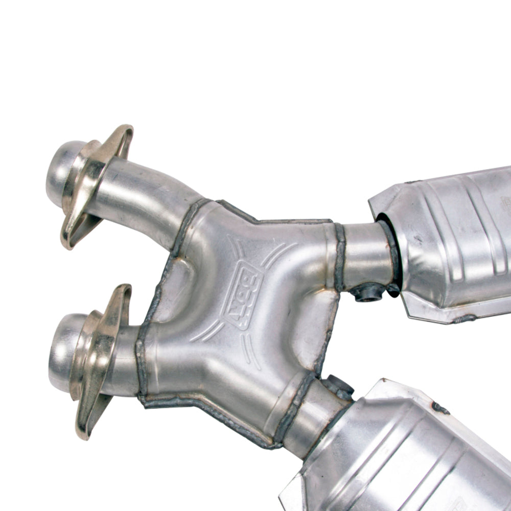 Fits 1996-2004 Mustang GT 2-1/2 Short Mid X Pipe w/High Flow Catalytic-1638 - Car Part People