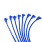 Spark Plug Wire Set Universal 10.4mm Silicone Spiro Pro 409 409 350 ohm/ft 79628