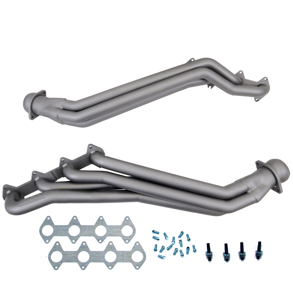 Fits 2005-10 Mustang GT 1 5/8 Long Tube Exhaust Headers (Titanium Ceramic)-1641 - Car Part People