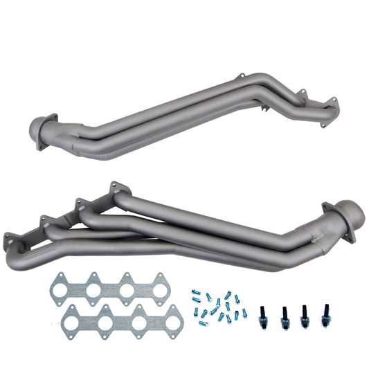 Fits 2005-10 Mustang GT 1 5/8 Long Tube Exhaust Headers (Titanium Ceramic)-1641 - Car Part People