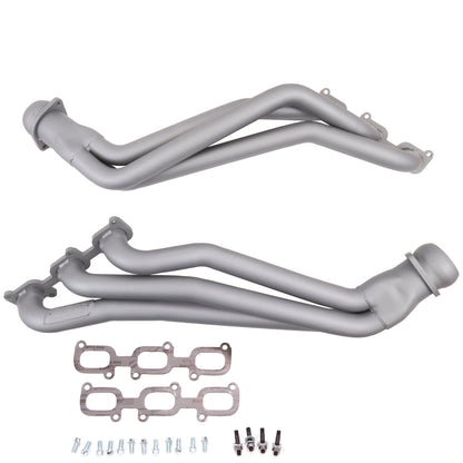 Fits 2011-17 Mustang V6 1-3/4 Long Tube Exhaust Headers (Titanium Ceramic)-1642 - Car Part People