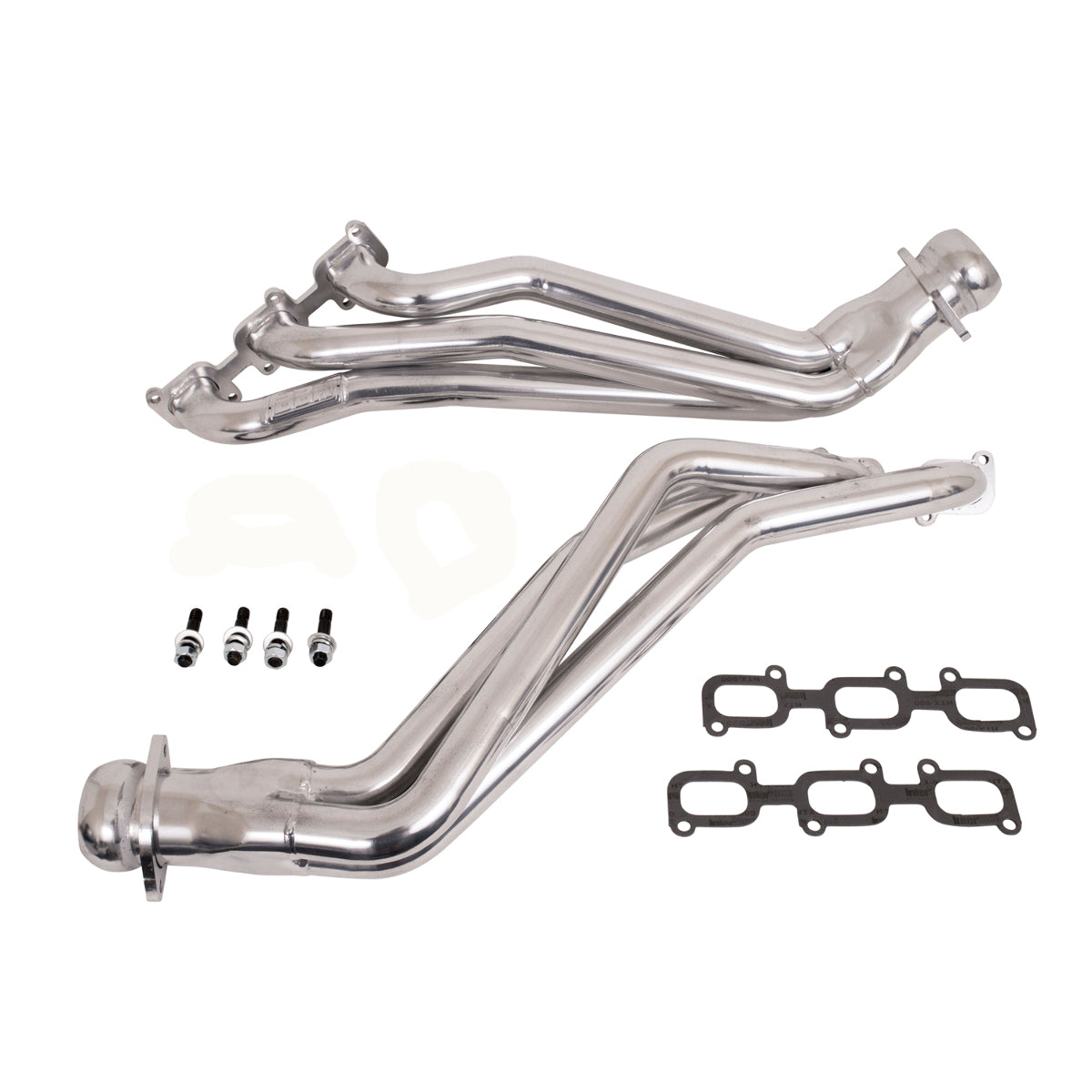 Fits 2011-2017 Mustang V6 1-3/4 Long Tube Exhaust Headers-Silver-16420 - Car Part People