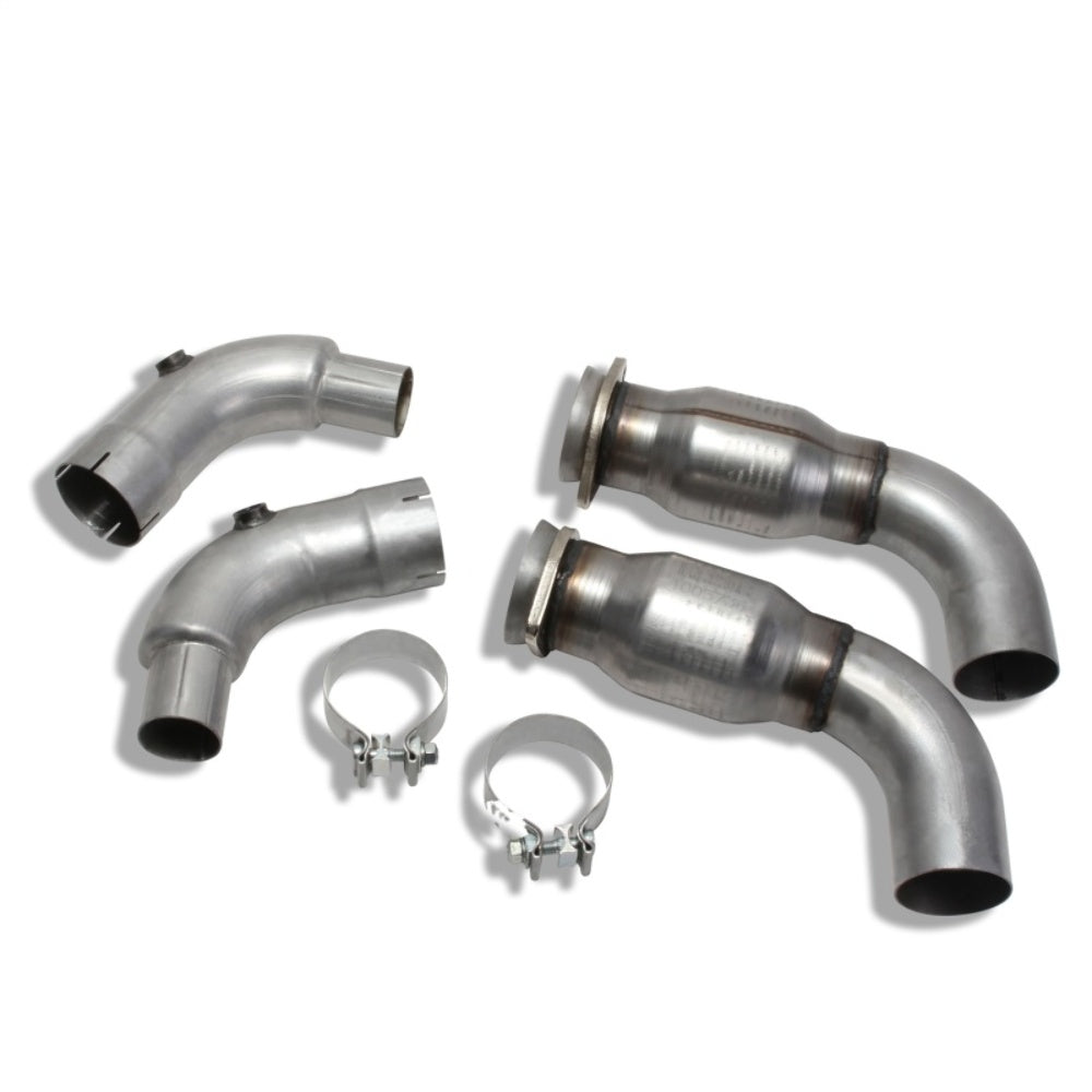 Fits 2006-2024 Dodge 6.1L Hemi Challenger 3" Mid Pipe w/ High Flow Cats-16481 - Car Part People