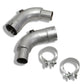 Fits 2006-2024 Dodge 6.1L Hemi Challenger 3" Mid Pipe w/ High Flow Cats-16481 - Car Part People