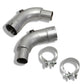 Fits 2006-2024 Dodge 6.1L Hemi Challenger 3" Mid Pipe w/ High Flow Cats-16481