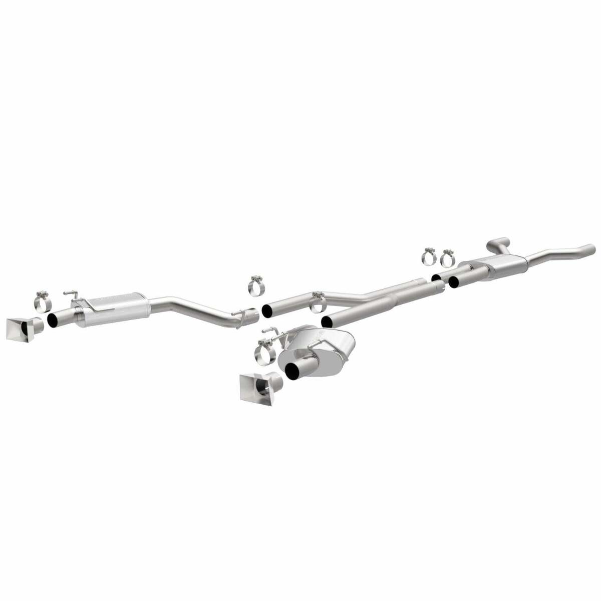 Street Series Stainless Cat-Back System 16481 Magnaflow - Cat Back Exhaust Car Part People