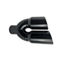 3" IDX4"X12" -Dual Double Wall Slant Cut S/S Gloss Black Exhaust Tip 1649BK
