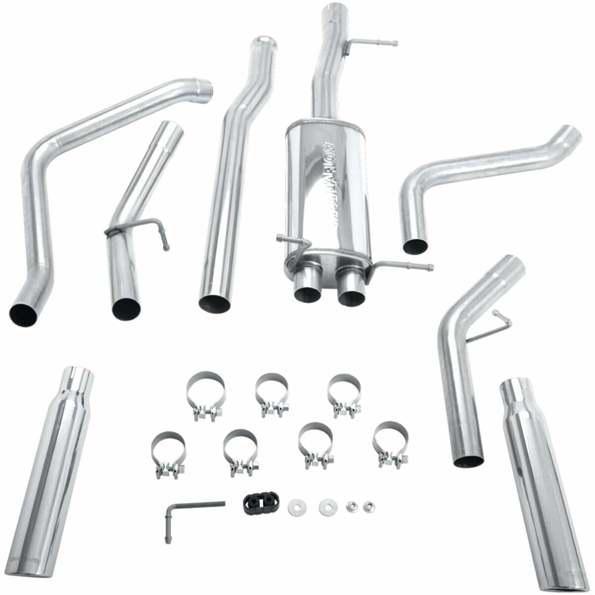 2009 Chevrolet Silverado 1500 System Street Cat-Back 16568 Magnaflow - Cat Back Exhaust Car Part People