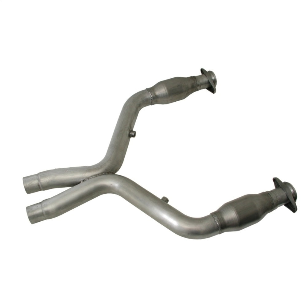 Fits 2011-2014 Mustang GT 3.0 Short Mid X Pipe W/ Catalytic Converters-1658 - Car Part People