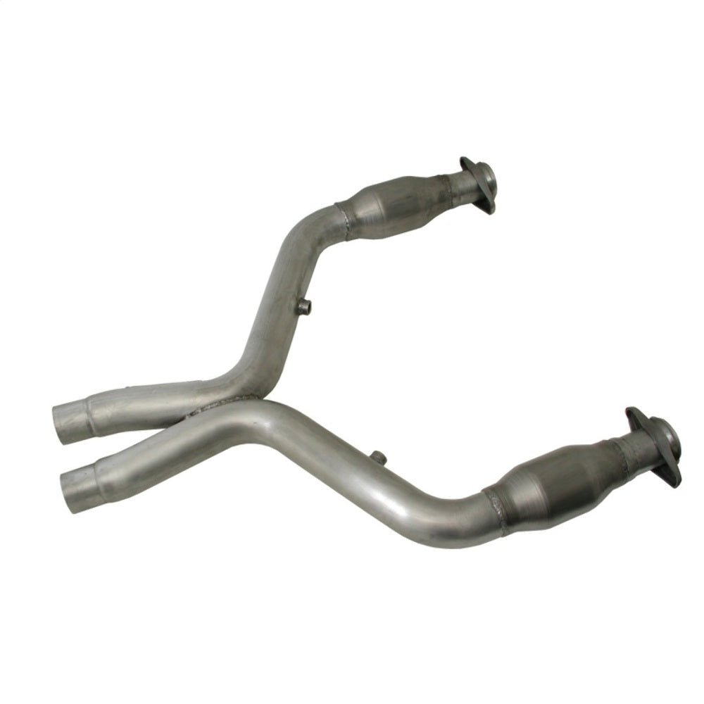 Fits 2011-2014 Mustang GT 3.0 Short Mid X Pipe W/ Catalytic Converters-1658 - Car Part People