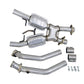 Fits 1994-1995 Mustang 5.0 2.5 Full X Pipe W/Catalytic Converters-1663