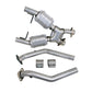 Fits 1996-1998 Mustang GT 2.5 Full X Pipe W/Catalytic Converters-1666 - Car Part People