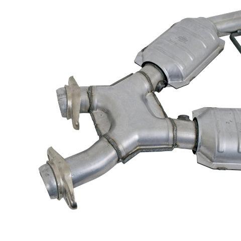 Fits 1996-1998 Mustang GT 2.5 Full X Pipe W/Catalytic Converters-1666