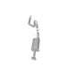 2004-2006 Jeep Wrangler System Street Cat-Back 16695 Magnaflow