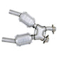Fits 1999-2004 Mustang 4.6L Full 2.5 X Pipe W/Catalytic Converters-1670
