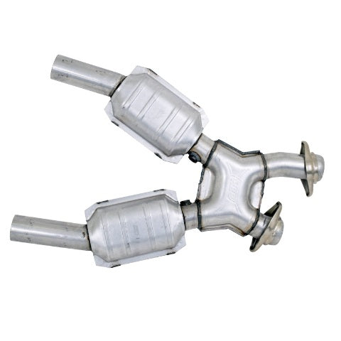 Fits 1999-2004 Mustang 4.6L Full 2.5 X Pipe W/Catalytic Converters-1670