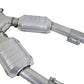 Fits 1999-2004 Mustang 4.6L Full 2.5 X Pipe W/Catalytic Converters-1670