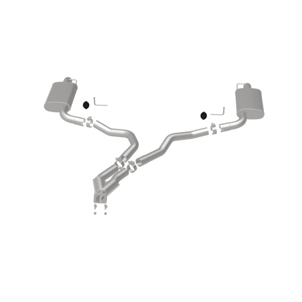 1975-1979 Chevrolet Corvette System Street Cat-Back 16710 Magnaflow - Cat Back Exhaust Car Part People