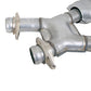 Fits 1994-1995 Mustang GT 2.5 Short Mid X Pipe W/Catalytic Converters-1672