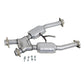 Fits 1994-1995 Mustang GT 2.5 Short Mid X Pipe W/Catalytic Converters-1672
