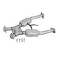 Fits 1994-1995 Mustang GT 2.5 Short Mid X Pipe W/Catalytic Converters-1672