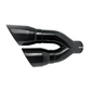 3" IDX4"X16" -Dual Double Wall Slant Cut S/S Gloss Black Exhaust Tip 1690BK